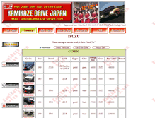 Tablet Screenshot of isuzucars.kamikaze-drive.com